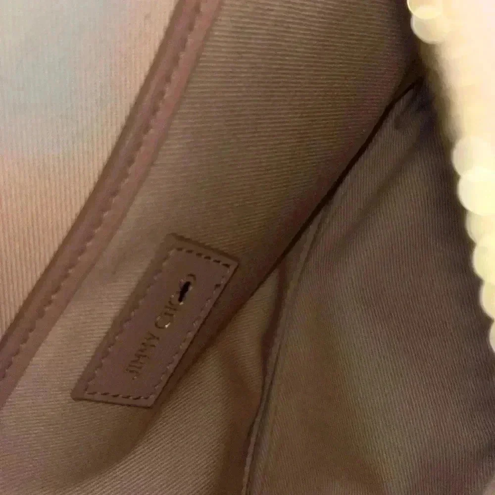 NWOT Jimmy Choo Tan Suede Hobo Bag with Tassle
